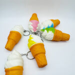 Mini Ice Cream Pendant Squeeze Toy（FZZ117） - Xuzhou Jixingcheng Crafts Co., Ltd.