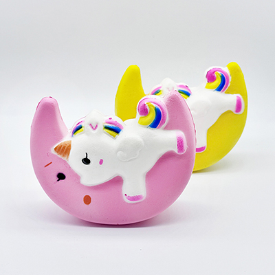 Cute squeeze toy moon horse（FZZ184）