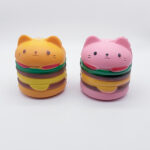 Cartoon Burger Cat Squeeze Toy（FZZ186） - Xuzhou Jixingcheng Crafts Co., Ltd.