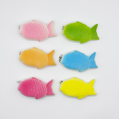 Squeeze toy fish crackers（FZZ114）