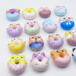 16 Kinds Of Cartoon Animal Donut Squeeze Toys（FZZ195） - Xuzhou Jixingcheng Crafts Co., Ltd.