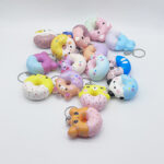 16 Kinds Of Cartoon Animal Donut Squeeze Toys（FZZ195） - Xuzhou Jixingcheng Crafts Co., Ltd.