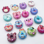 Cartoon Monster Donut Squeeze Toy（FZZ205） - Xuzhou Jixingcheng Crafts Co., Ltd.