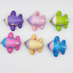 Colorful Cartoon Mini Plane Squeeze Toy（FZZ207） - Xuzhou Jixingcheng Crafts Co., Ltd.