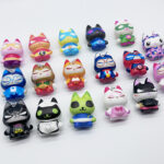 Cartoon Mini Cat Pendant Squeeze Toy（FZZ210） - Xuzhou Jixingcheng Crafts Co., Ltd.