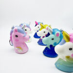 Colorful Squeeze Toy Unicorn Head（FZZ219） - Xuzhou Jixingcheng Crafts Co., Ltd.