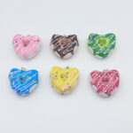 Flowing Heart-shaped Doughnuts Squeeze Toys（FZZ038） - Xuzhou Jixingcheng Crafts Co., Ltd.