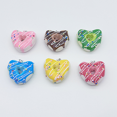 Flowing heart-shaped doughnuts squeeze toys（FZZ038）