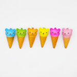 Cartoon Bear Head Ice Cream Squeeze Toy（FZZ132） - Xuzhou Jixingcheng Crafts Co., Ltd.