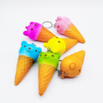 Cartoon Bear Head Ice Cream Squeeze Toy（FZZ132） - Xuzhou Jixingcheng Crafts Co., Ltd.