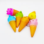 Cartoon Bear Head Ice Cream Squeeze Toy（FZZ132） - Xuzhou Jixingcheng Crafts Co., Ltd.