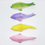 Colorful Squeeze Toy Dolphin（FZZ134） - Xuzhou Jixingcheng Crafts Co., Ltd.