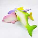 Colorful Squeeze Toy Dolphin（FZZ134） - Xuzhou Jixingcheng Crafts Co., Ltd.