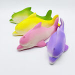 Colorful Squeeze Toy Dolphin（FZZ134） - Xuzhou Jixingcheng Crafts Co., Ltd.