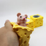 Cute Cheese Mouse Cup Squeeze Toy（FFC004） - Xuzhou Jixingcheng Crafts Co., Ltd.