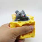 Cute Cheese Mouse Cup Squeeze Toy（FFC004） - Xuzhou Jixingcheng Crafts Co., Ltd.