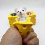 Cute Cheese Mouse Cup Squeeze Toy（FFC004） - Xuzhou Jixingcheng Crafts Co., Ltd.