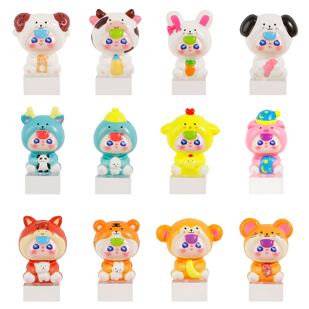 PU Foam Slow Rebound Toys baby three doll（FZZA080）