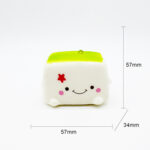 Cartoon Little Tofu Squeeze Toy（FZZ115） - Xuzhou Jixingcheng Crafts Co., Ltd.