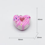 Flowing Heart-shaped Doughnuts Squeeze Toys（FZZ038） - Xuzhou Jixingcheng Crafts Co., Ltd.