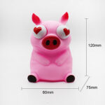 Squeeze Pop Eyes Flashing Love Pig（LY-012） - Xuzhou Jixingcheng Crafts Co., Ltd.