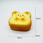 Cute Bear Toast Squeeze Toy（FZZ233） - Xuzhou Jixingcheng Crafts Co., Ltd.