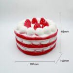 Large Strawberry Cake Squeeze Toy（FZZ156） - Xuzhou Jixingcheng Crafts Co., Ltd.