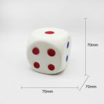 7cm Dice Slow Rebound Squeeze Toy（JJB030） - Xuzhou Jixingcheng Crafts Co., Ltd.