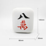 Green Mahjong Slow Rebound Squeeze Toy（ZSK017） - Xuzhou Jixingcheng Crafts Co., Ltd.