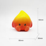 Cartoon Emoji Fire Slow Rebound Squeeze Toy（ZSK049） - Xuzhou Jixingcheng Crafts Co., Ltd.