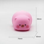 Super Soft Squeeze Toy Piggy On His Stomach（JH037） - Xuzhou Jixingcheng Crafts Co., Ltd.