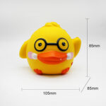 Round Squeeze Toy Eye Duck（ZSK007） - Xuzhou Jixingcheng Crafts Co., Ltd.