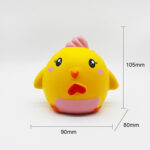 Circle Squeeze Toy Yellow Chicken（ZSK006） - Xuzhou Jixingcheng Crafts Co., Ltd.