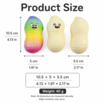 Peanut PU Slow Rising Squishy Toy - Xuzhou Jixingcheng Crafts Co., Ltd.