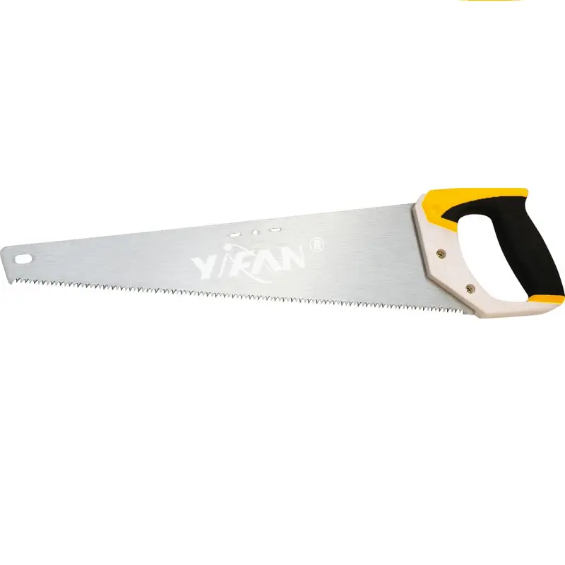 Three-color handle hand saw