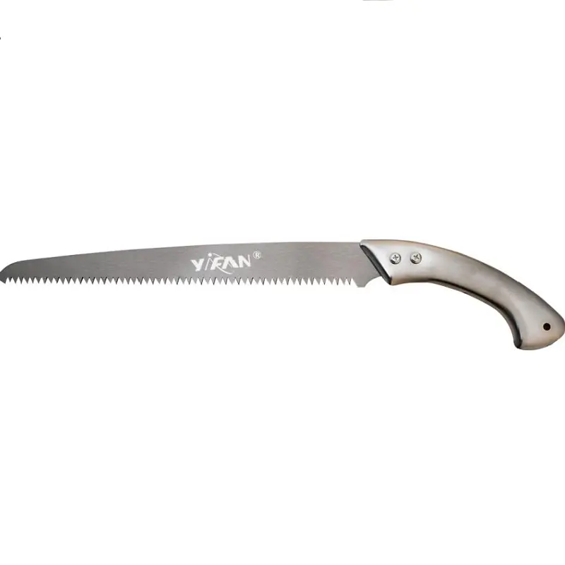 Metal handle curved handle