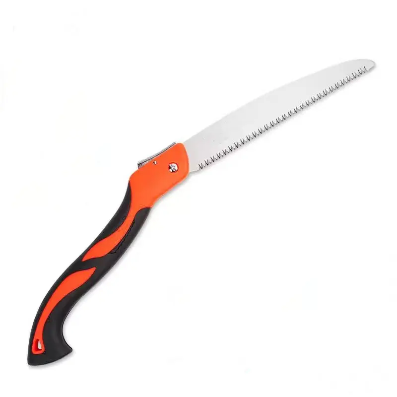 Fish pattern handle folding saw