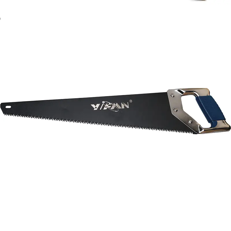 Iron handle hand saw