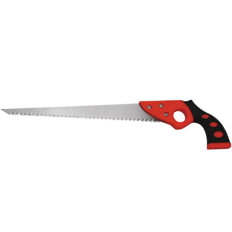 Cocktail saw with red and black handle