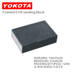 100x70x25 Foamed EVA Sanding Block | Hengtian