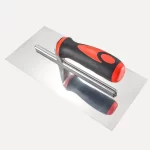 Red And Black Plastic Handle Stainless Steel Trowel | Hengtian