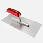 Red Wooden Handle Carbon Steel Trowel | Hengtian