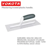 300x100 280x125 Plastering Trowel With Black Plastic Handle | Hengtian