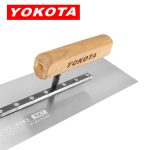 YOKOTA5303 Model Wooden Handle Carbon Steel Concrete Trowel | Hengtian