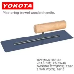 300x95 Universal Model Plastering Trowel Wooden Handle&blue Steel | Hengtian