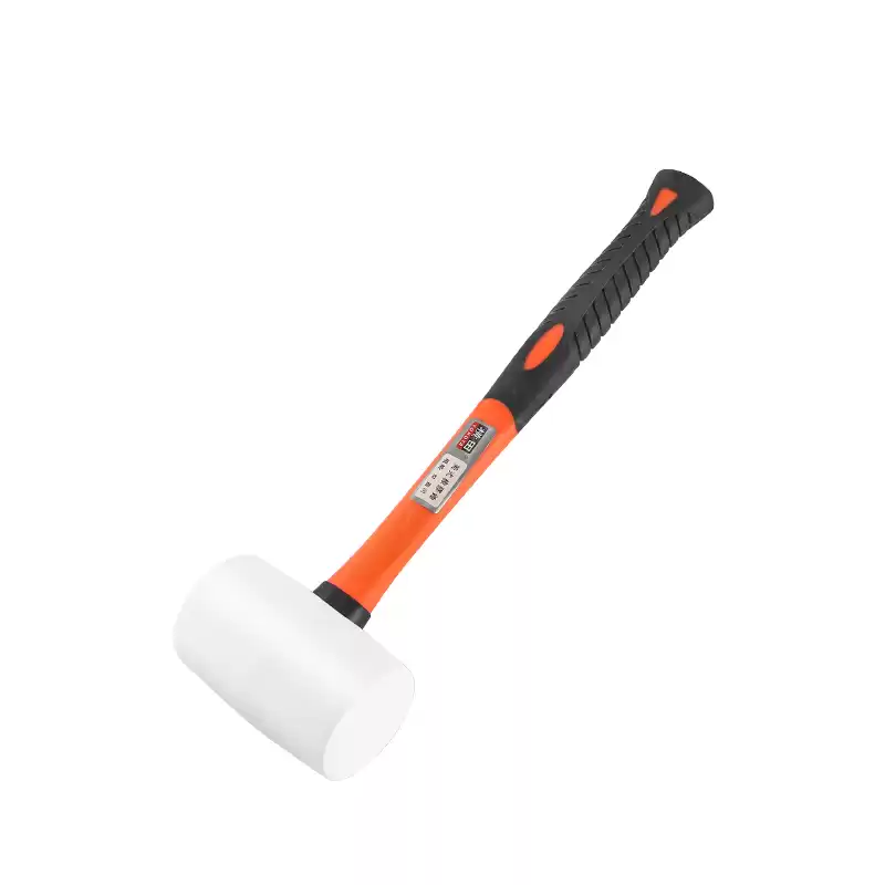 Yokota American style rubber handle white rubber hammer