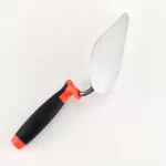 Black And Red Plastic Handle Pointed Bricklaying Knife | Hengtian