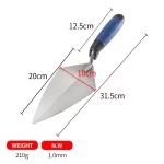 Blue And Black Plastic Handle Bricklaying Knife | Hengtian