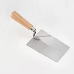 Bricklaying Knife With Wooden Handle And Large Square Head | Hengtian