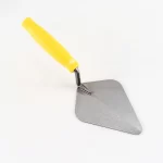 Carbon Steel Bricklaying Knife With Yellow Plastic Handle | Hengtian